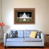 Taj Mahal Scenery (Master Piece 3D Embroidery Zardozi)