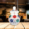 Royalty and Honor- Decorative Beautiful Marble Inlay Pot